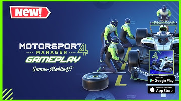 Motorsport Manager 4 Gameplay Part 1 (Android/IOS) #gamesmobile #newgamesandroid#motorsportmanager4