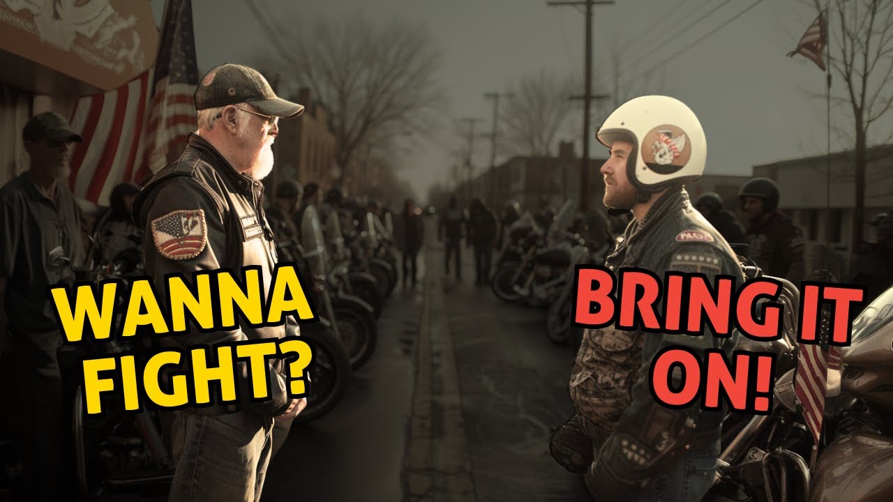 Outline Video The 91-year-old veteran was harassed by bikers at a diner. But when he made one phone call...