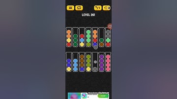 Ball Sort Puzzle Level 261 Walkthrough