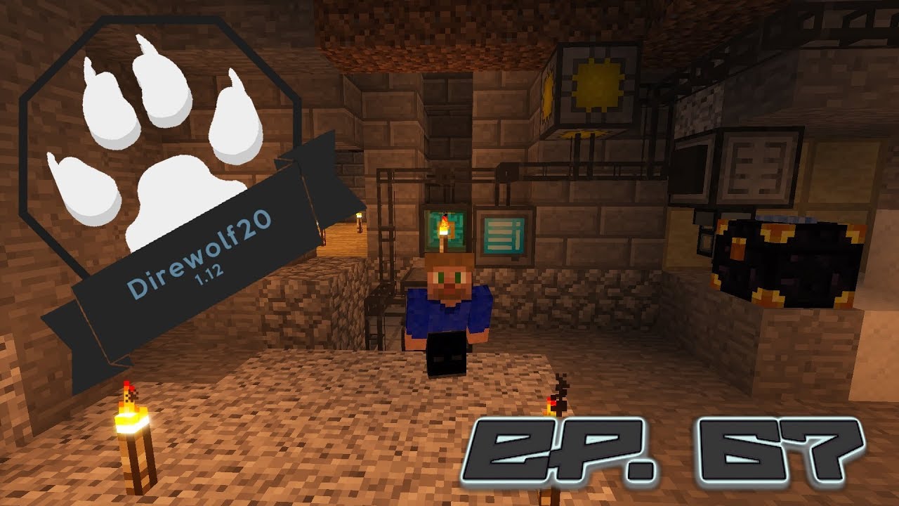Let's Play Direwolf20's Mod Pack 1.12.2 Ep. 67 Basic Auto-Crafting, Refined Storage