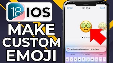 HOW TO MAKE YOUR OWN EMOJI ON IPHONE IOS 18 (2025)