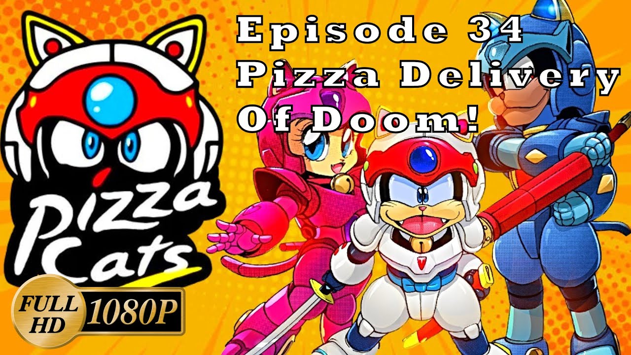 HD] Samurai Pizza Cats - Ep. 34: Pizza Delivery Of Doom! [1080p