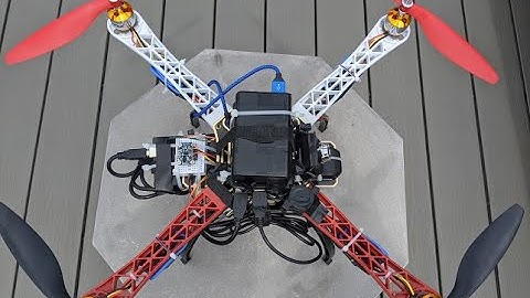 Project 10 - QuadCopter transmitting IMU data, GPS data, and video from RPi to Host via Wifi