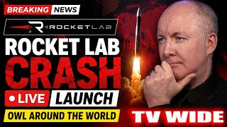 Rocket Lab RKLB Stock CRASHES as Critical Electron Launch Goes LIVE | Martyn Lucas Investor