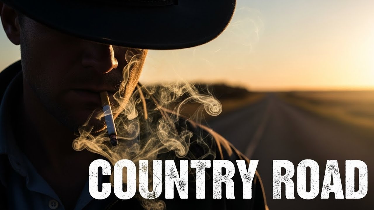 Country Road at Sunset 🌅 | Soft Country Music & Warm Feelings