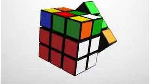 Animated Rubiks Cube