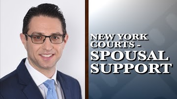 New York Courts - Spousal Support | Evan Schein