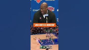 Josh Hart Went Crazy In His Knicks Season Debut!