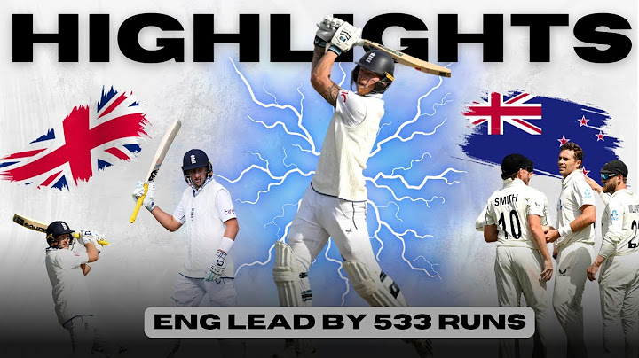 ENG vs NZ | Full Highlights | Atkinson Hat-Trick | Second Test | "UNSEEN" footage