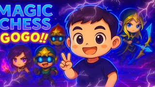 🔴LIVE PUSH RANGKED MAGIC CHESS GOGO 🔥 Combo META !!
