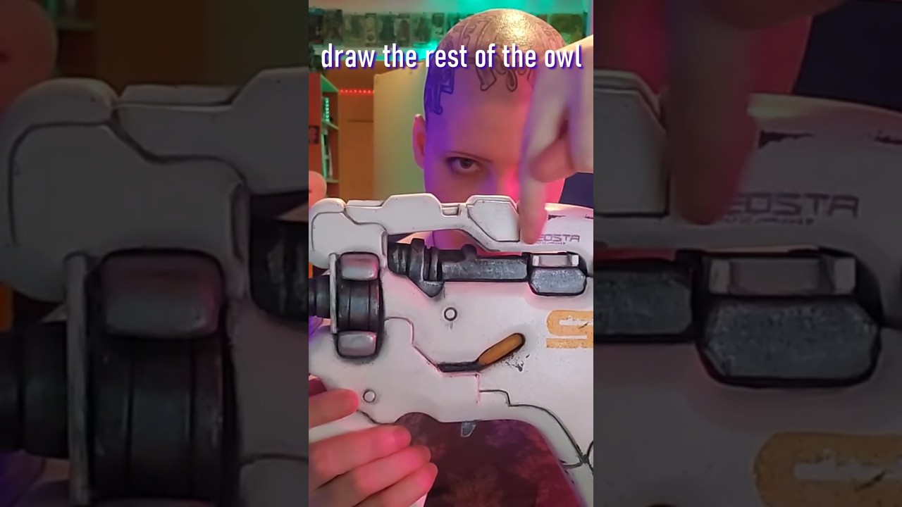 Key Techniques for Strange Prop Shapes #cosplay #masseffect #tutorial