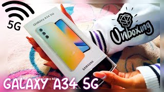 Unboxing Galaxy A34 5G - Saindo da Caixinha !