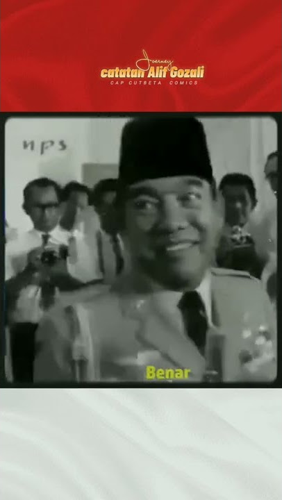 Dokumeter jawaban satire Presiden Soekarno #shorts #viral