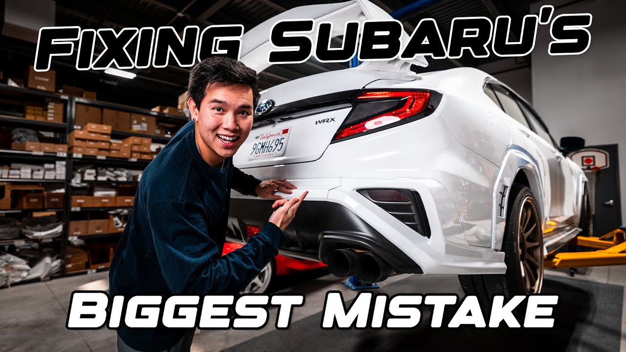 Исправление самой большой ошибки Subaru в модели VB WRX