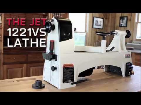 Jet JWL-1221VS Wood Lathe Highlights - Jet JWL-1221VS Wood Lathe Highlights