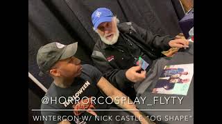 Celebrity Nick Castle aka “ 78 Michael Myers “ Meets Fly Ty at WinterCon 2022 Wealth