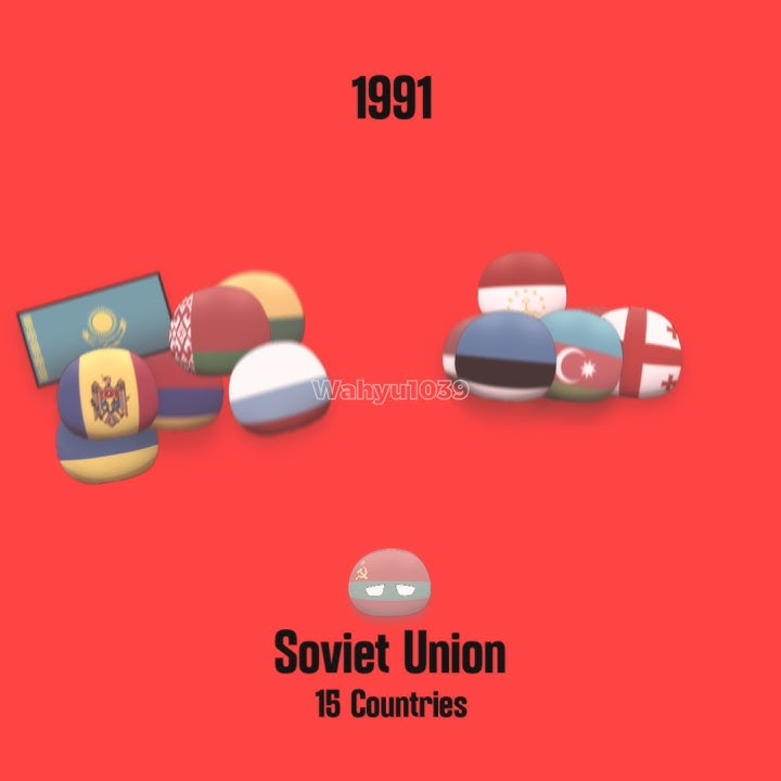 Country's Largest Separation - Countryballs Edit #countryballs #edit #shorts
