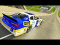 I Jumped The BEST Nascar Mod Off The Car Jump Arena! Gen 6 Nascar! - BeamNG Mods