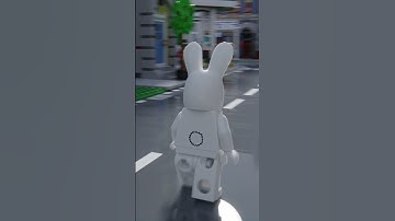 LEGO Easter Bunny is Coming to Town - Blender 3D Animation
