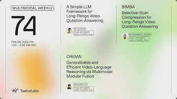 Long-Range Video Question-Answering and Video-Language Reasoning | Multimodal Weekly 74