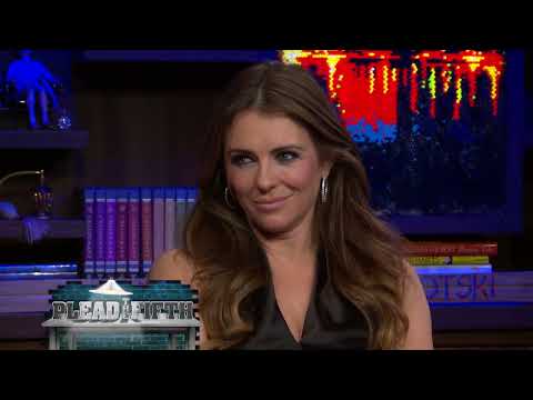 Elizabeth Hurley On Hugh Grant Plead The Fifth WWHL
