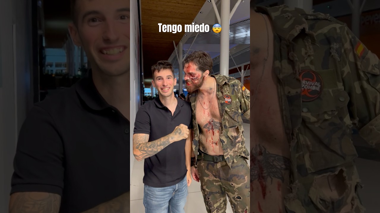 Tengo miedo!😨 (ZOMBIE DE 2 METROS)