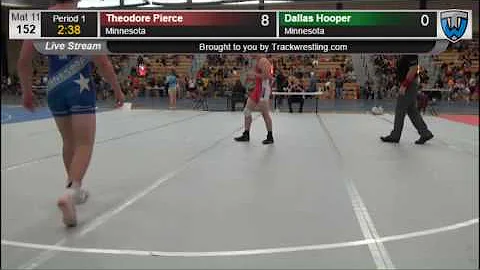 1109 Junior Men 152 Theodore Pierce Minnesota vs D...