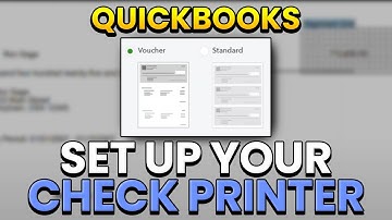 DEMO | QuickBooks Online - How To Set Up Your Check Printer
