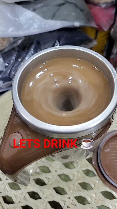 #gandabikol #shortvideo YouTube #Lets Drink Coffee using the  Coffee  mug mixer.
