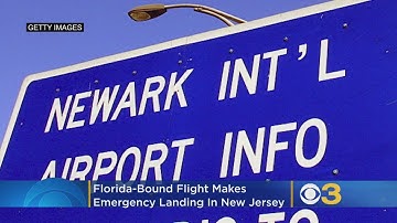Florida-Bound Flight Makes Emergency Landing In New Jersey