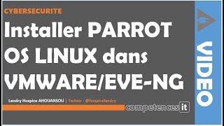 186# Installer et configurer Parrot OS Linux dans #VMware et #EVE-NG