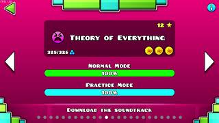 Geometry Dash Theory Of Everything All Coins