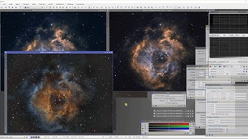 Processing Rosette Nebula in PixInsight