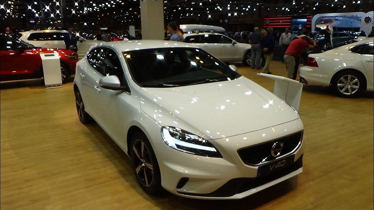 2018 Volvo V40 R Design Momentum Exterior And Interior Salon Madrid Auto 2018