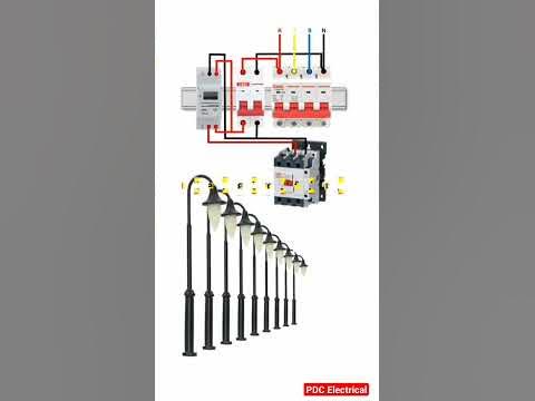 Street light wiring diagram - YouTube