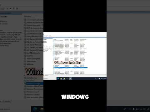 Error del instalador de Windows #windowsinstaller #windows #error