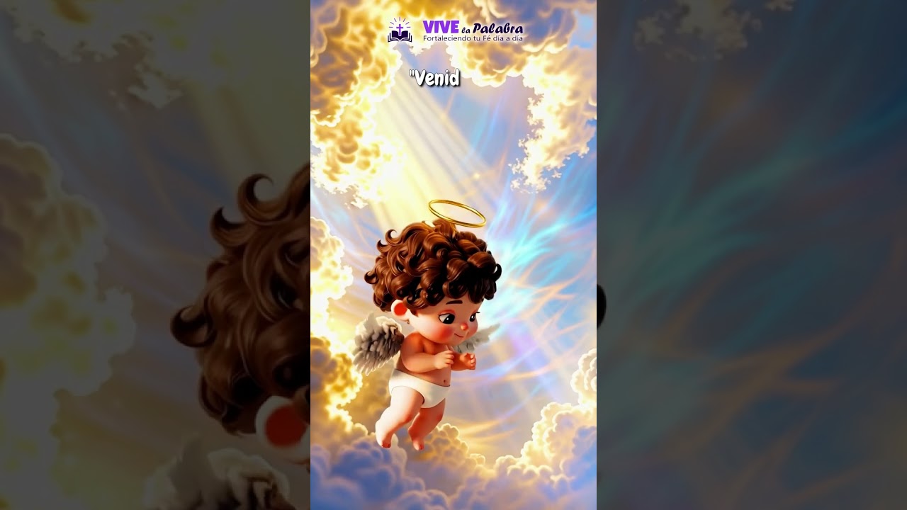 Versículo del Día Hoy | Mateo 11:28 | Angelito del Día 8