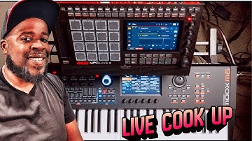 MPC Live 3  & Yamaha MODX M6 Cook Up