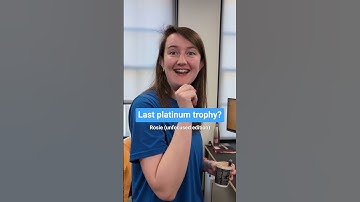 Our MOST RECENT platinum trophies!