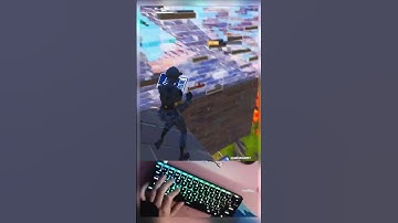 Satisfying🤩Mechanical Keyboard ASMR Fortnite Gameplay Bios Zonewar Gameplay🎧