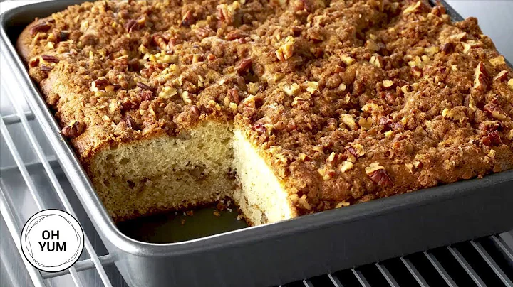 Professional Baker Teaches You How To Make COFFEE CAKE!