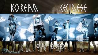 EXO   History   Korean   Chinese Mix \& MV Comparison Remade ver A 720p