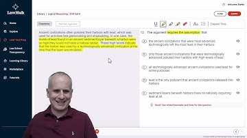 How to Predict a Common LSAT Causal Assumption Using LawHub Logical Reasoning Drill Set 6