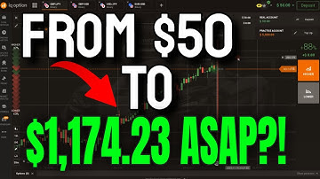 💸 How I Made $1,174.23  From Only $50 Using an IQ Option Trading Bot!