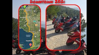 Kymco Downtown250I 220Km Grup Sürüşü İzmir - Kuşadası