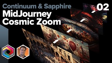 Create an Infinite Zoom Midjourney Image with Continuum and Sapphire [Boris FX]