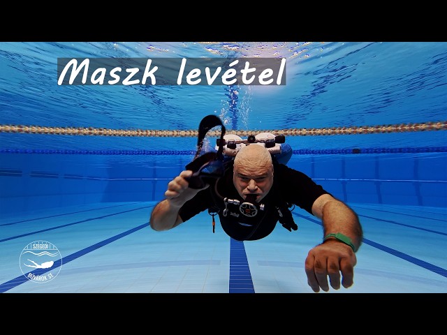 Maszk levétele, visszavétele, víztelenítés