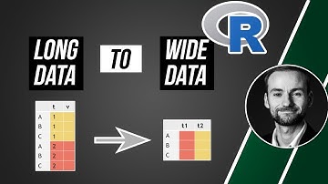 How to transform long data to wide format in R