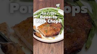 Air Fryer Bone-In Pork Chops | Juicy, Low Sodium &amp; Crispy #shorts