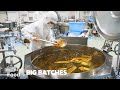 How a japanese megakitchen prepares thousands of school lunches everyday  big batches